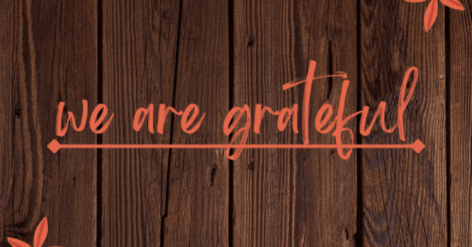 Have an Attitude of Gratitude This Thanksgiving image