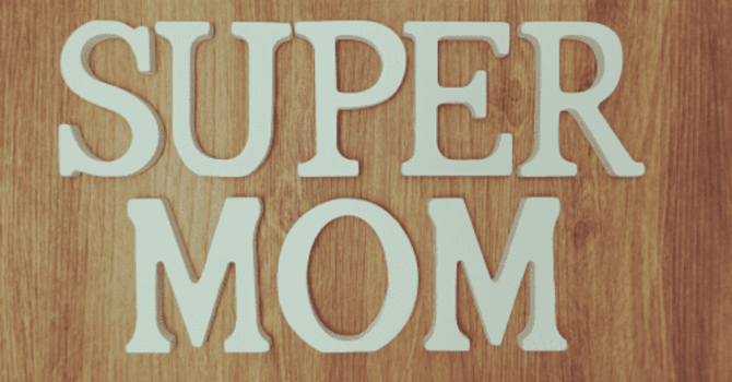 Ditch the title SUPERMOM image